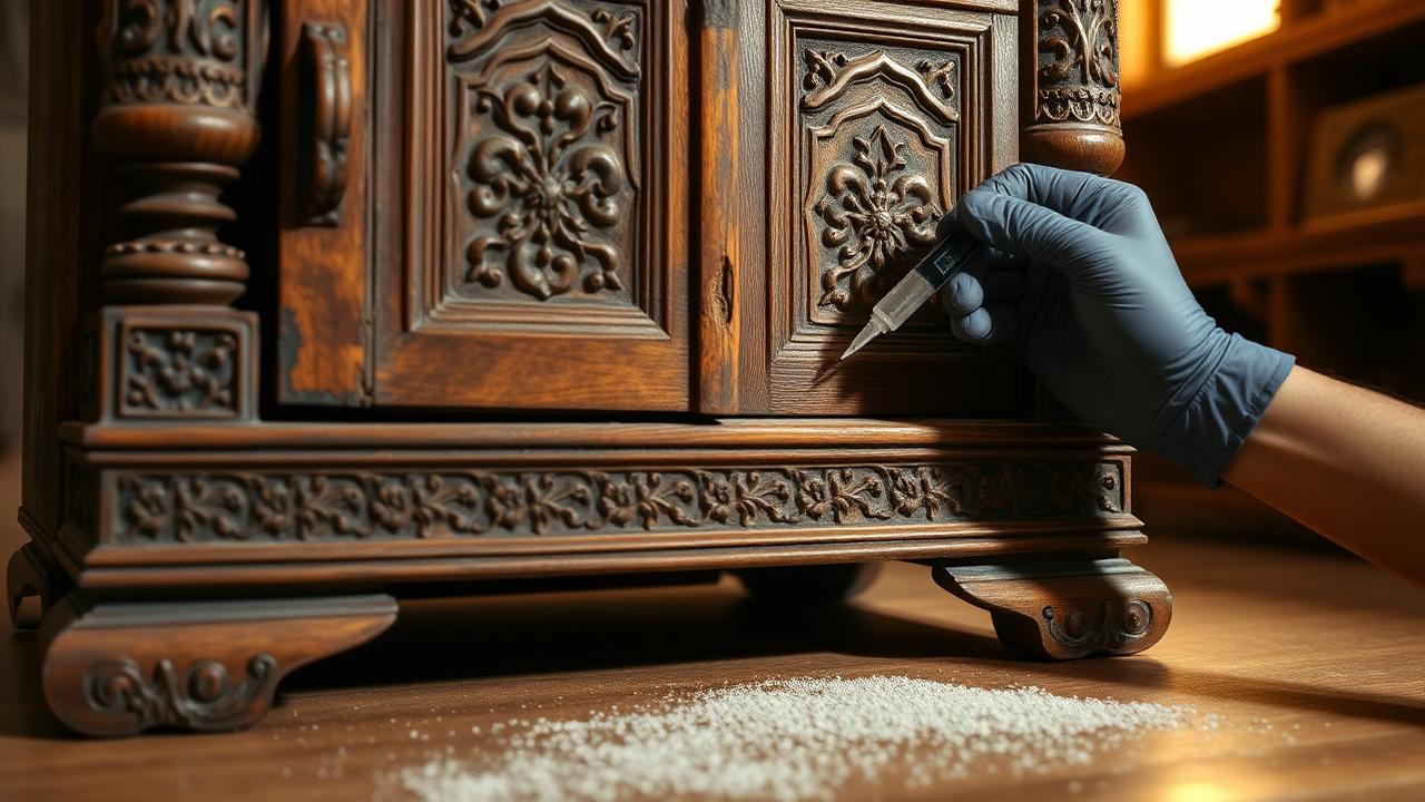 Saving Antique Furniture from Wood Borers — Step-by-Step